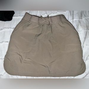 Girls Khaki Nautica Size 6 Uniform Skort